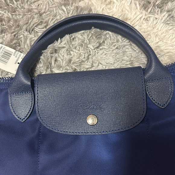 BRAND NEW Longchamp Neo Navy Blue travel tote - Picture 6 of 8